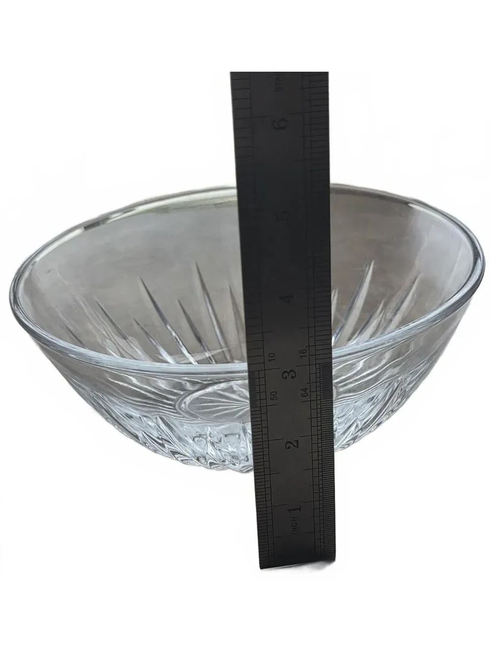 Vintage Clear Glass 7